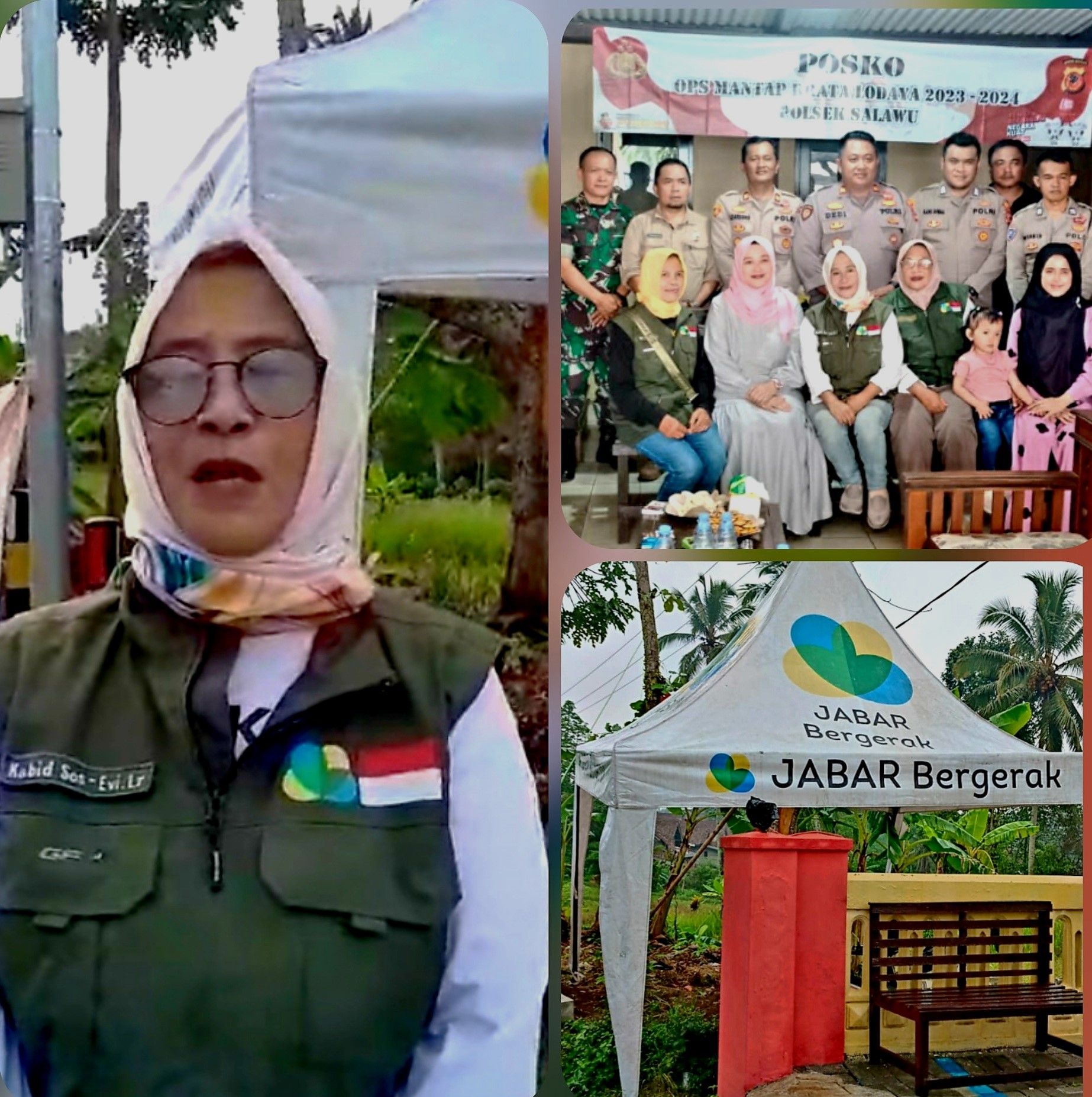 Posko Jaber Kab. Tasik Peduli Nataru di Polsek Salawu