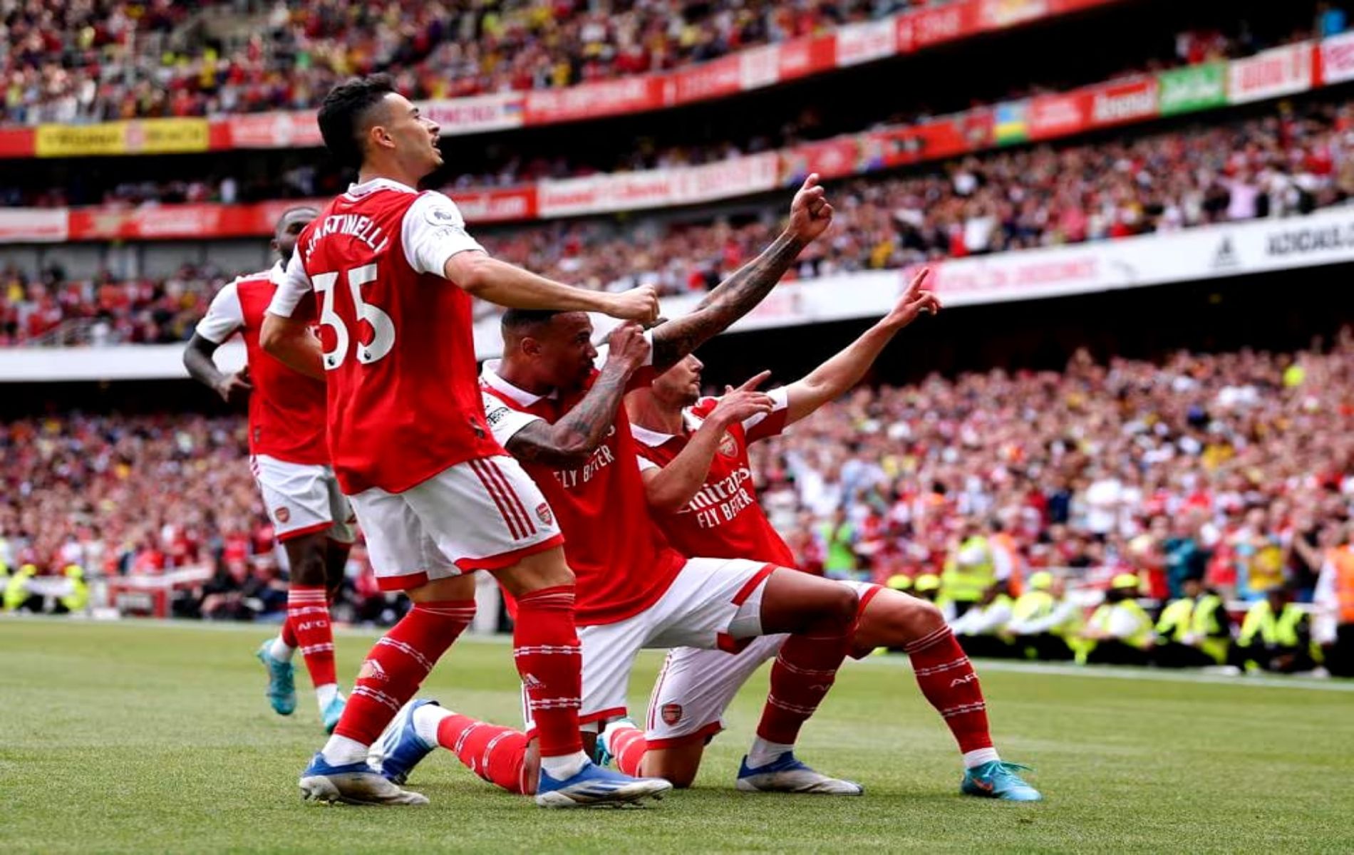 Arsenal puncaki klasemen Grup B Liga Champions Eropa 2023/2024 dengan raihan 13 poin.