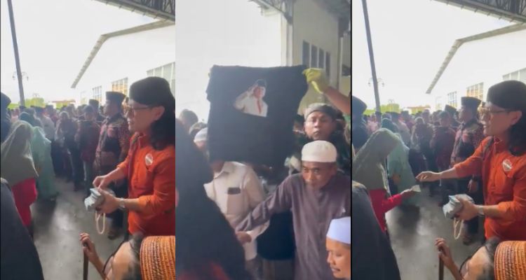 Video Gus Miftah bagi-bagi uang diduga untuk dukung Prabowo-Gibran.