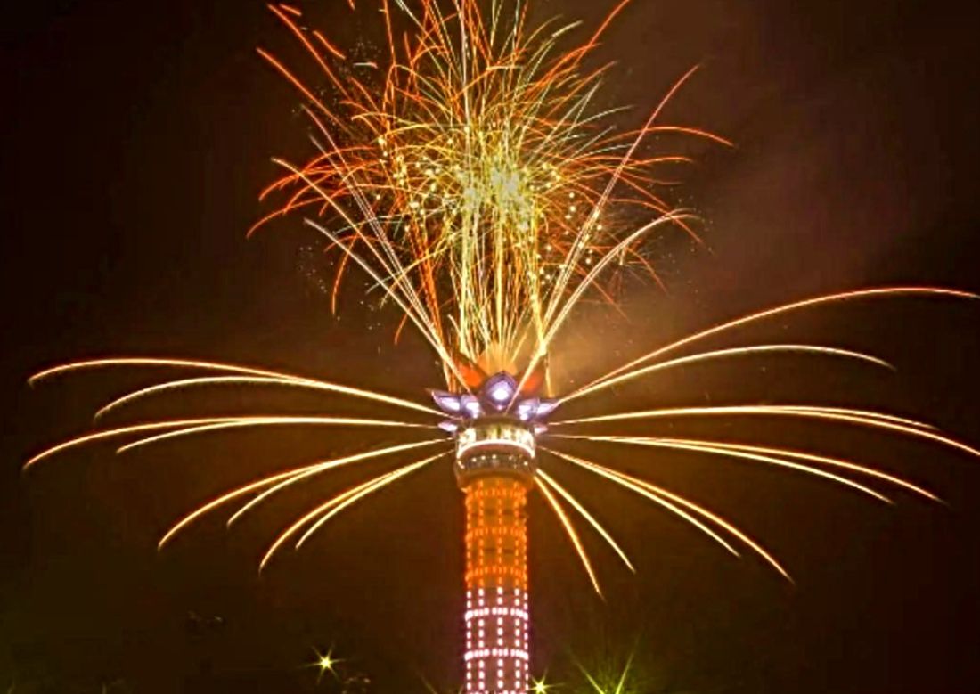 Acara Tahun Baru 2024 di Menara Pandang Purwokerto, Seru Ada Kembang Api!