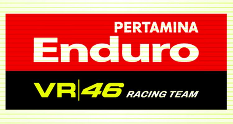 Logo tim balap Rossi yakni Pertamina Enduro VR46 Racing Team 
