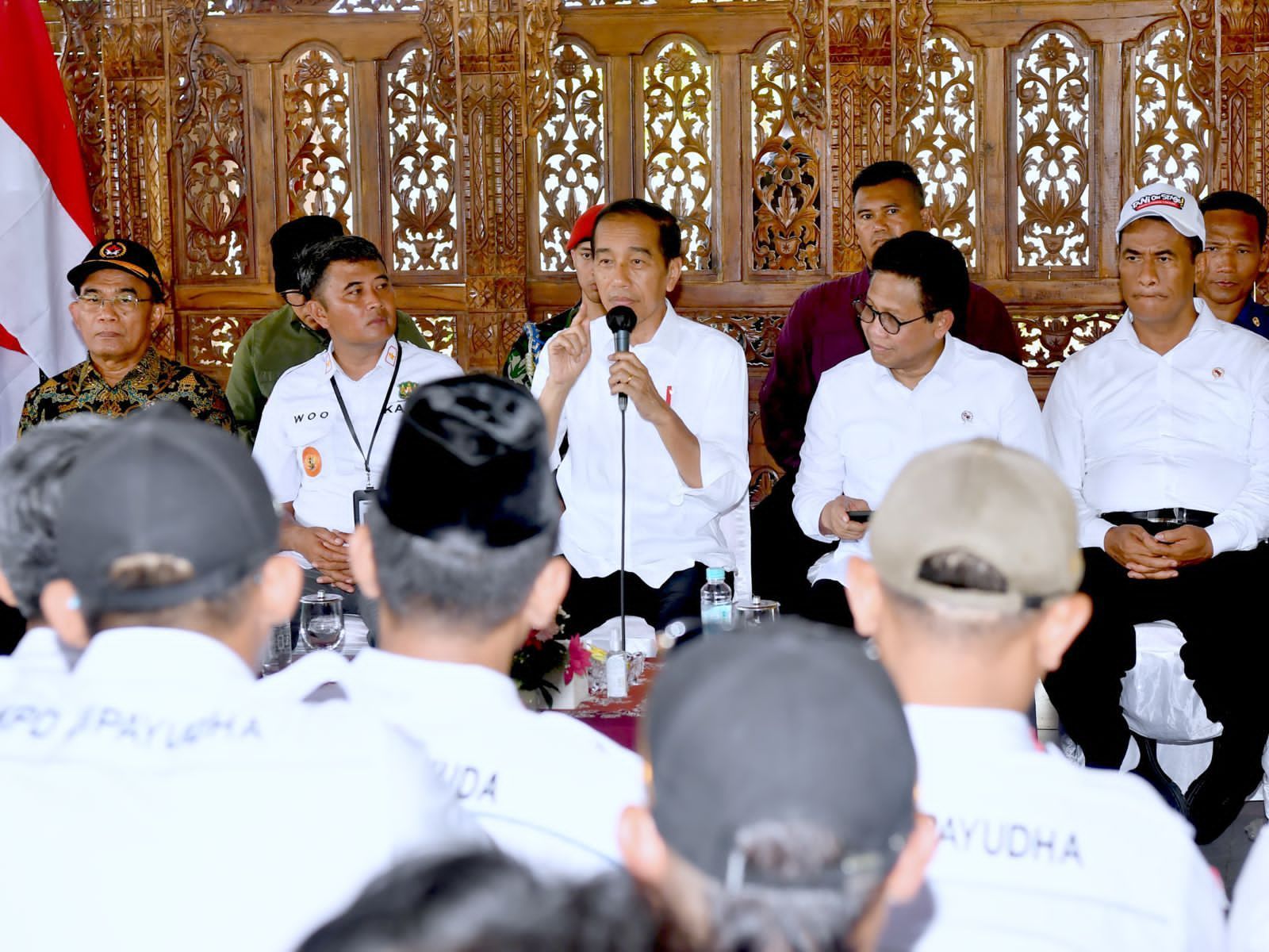 Presiden Jokowi di Desa Wisata Pagak, Banjarnegara