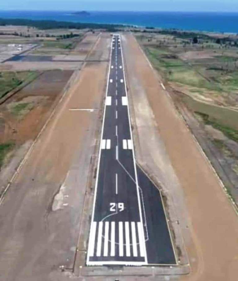 pembangunan Bandara Raja Loloda Mokoagow