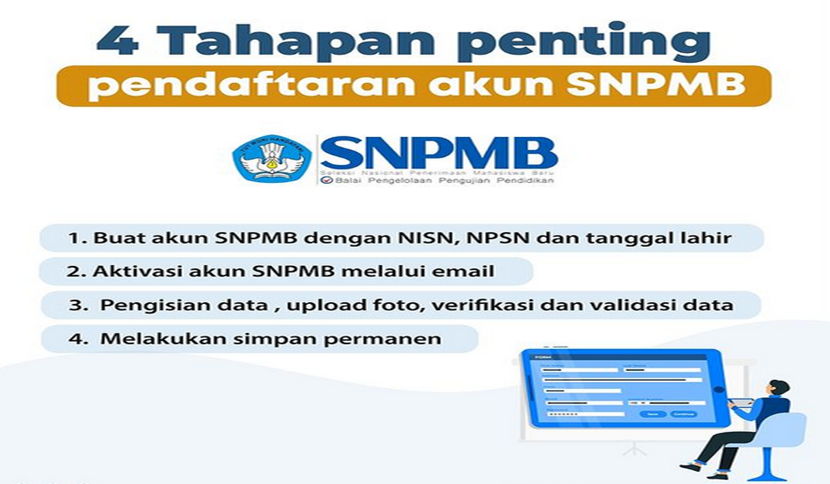 4 tahapan penting dalam pembuatan akun SNPMB yang perlu diperhatian jangan sampai ada yg terlewat cek disini.