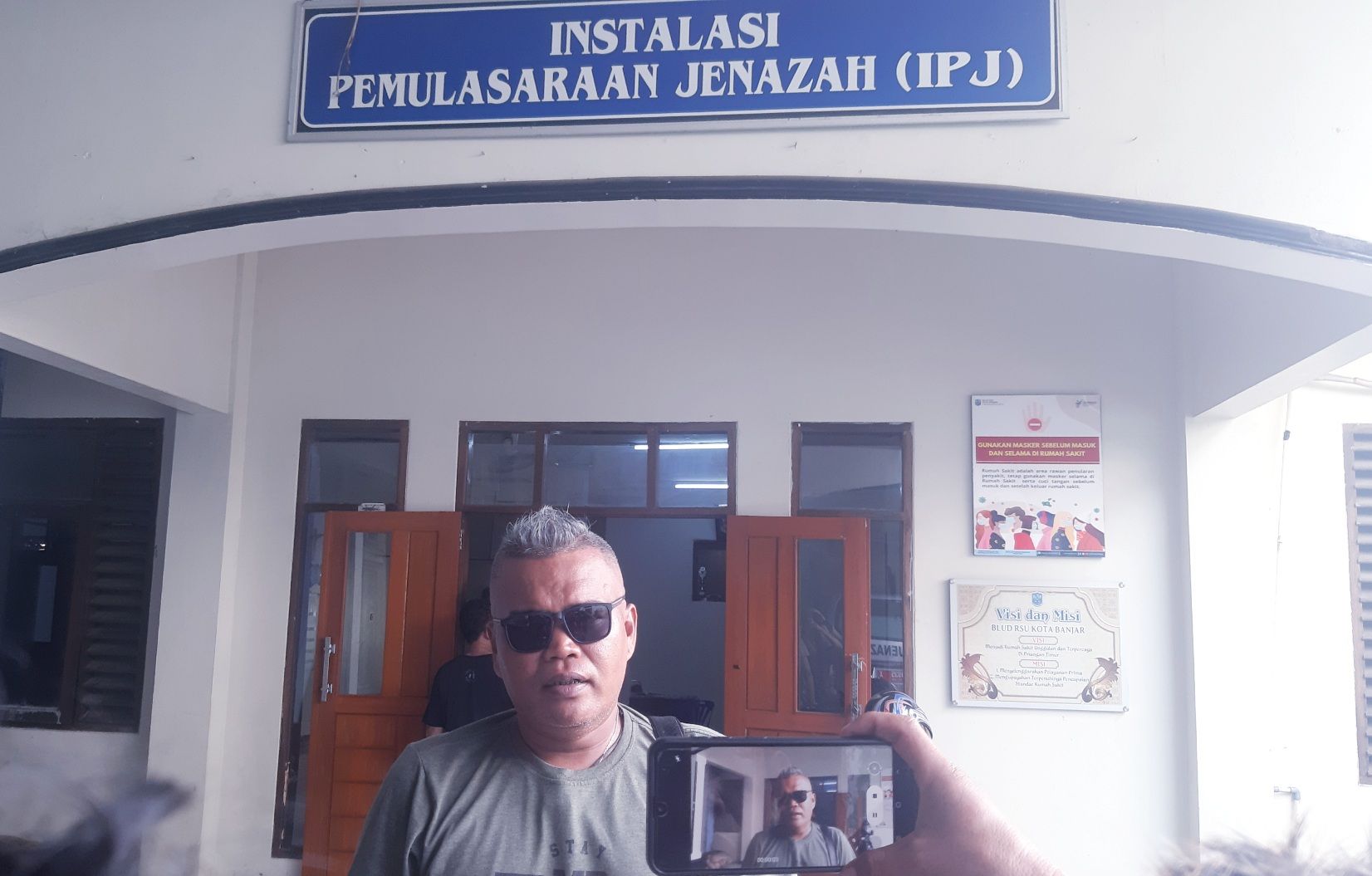 Ketua Resort Gibas Kota Banjar, Ginting Gintara berharap pelaku pengeroyokan ditangkap dan diproses sampai Pengadilan.