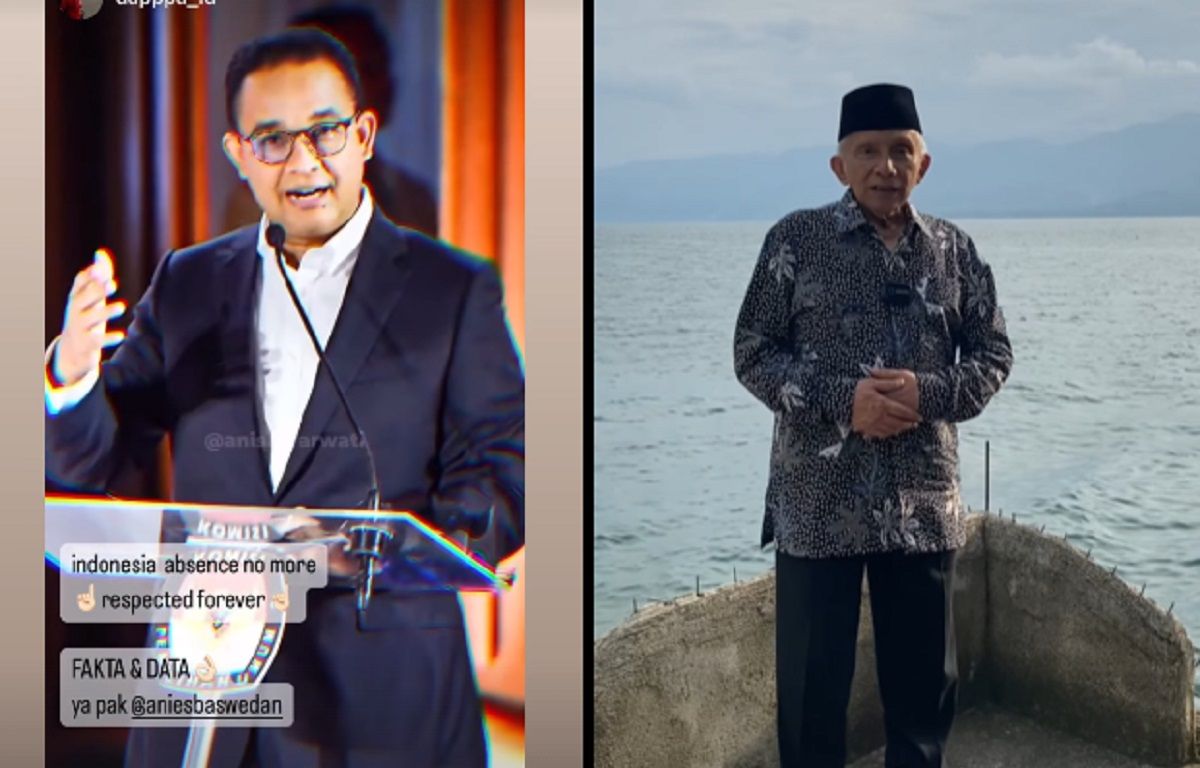 Amien Rais jadi salah satu orang yang mendukung Anies Baswedan dan Muhaimin Iskandar di Pilpres 2024.