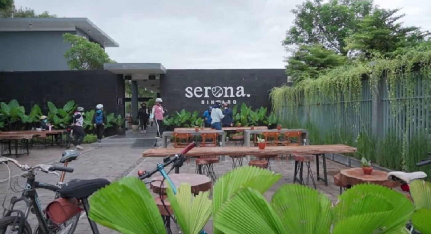Serona Coffee, cafe dan resto unik di Bintaro Tangerang Selatan Banten/tangkapan layar youtube/channel Vega dan Dinda