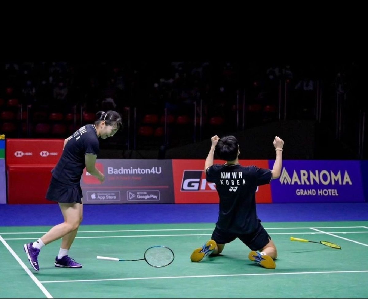 Kim Won Ho/Jeong Na Eun jadi wakil pertama lolos ke final Malaysia Open 2024 di Kuala Lumpur, Sabtu, 13 Januari 2024.*