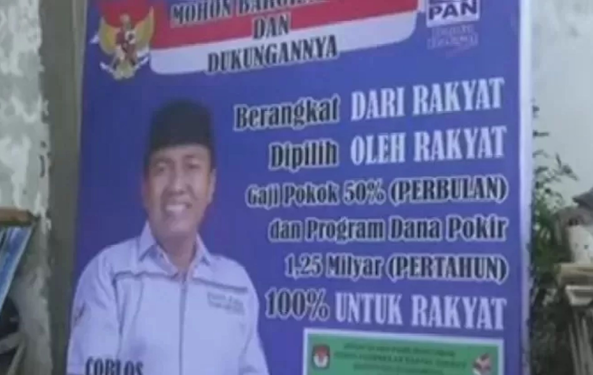 Erfin Dewi Sudanto, caleg PAN jual ginjal demi biaya kampanye untuk mengamankan kursi di DPRD Bondowoso, Jawa Timur.