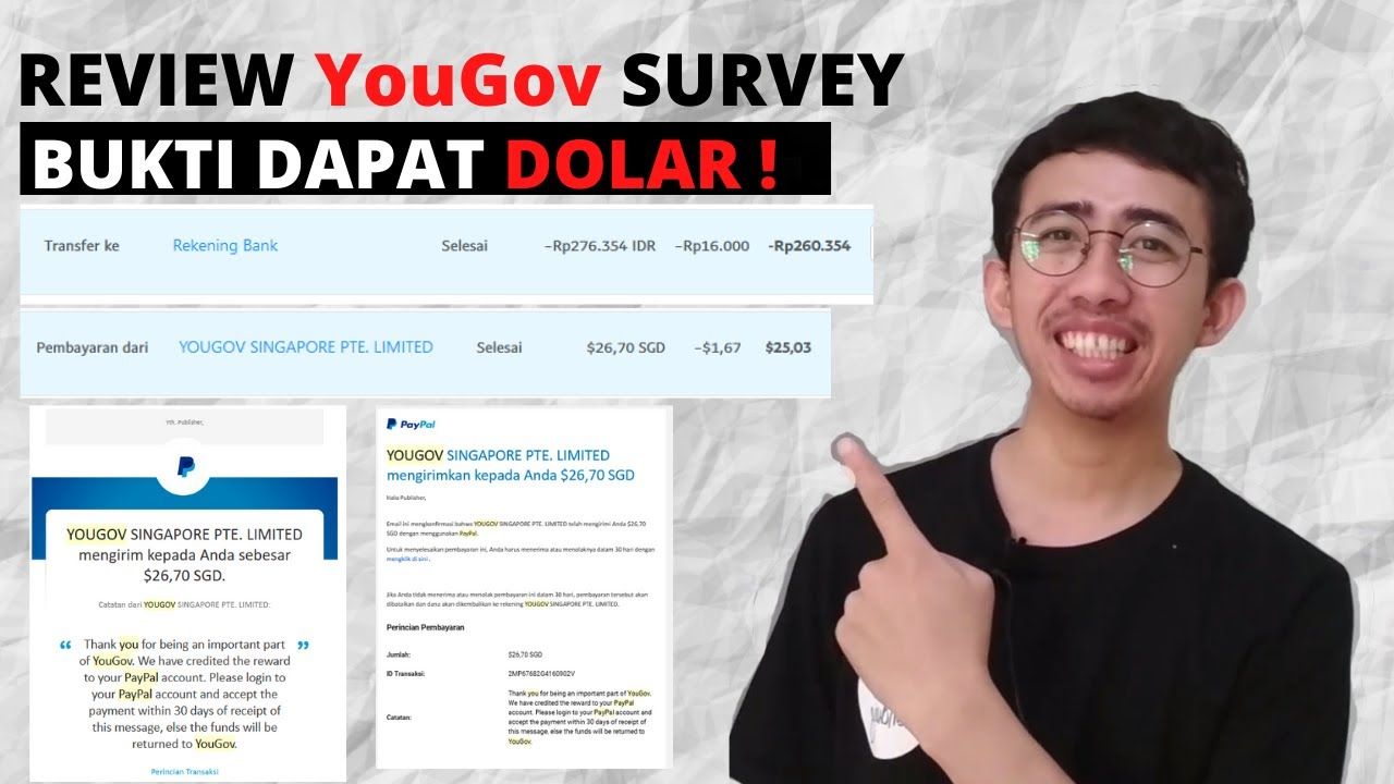 YouGov, aplikasi survey online penghasil uang