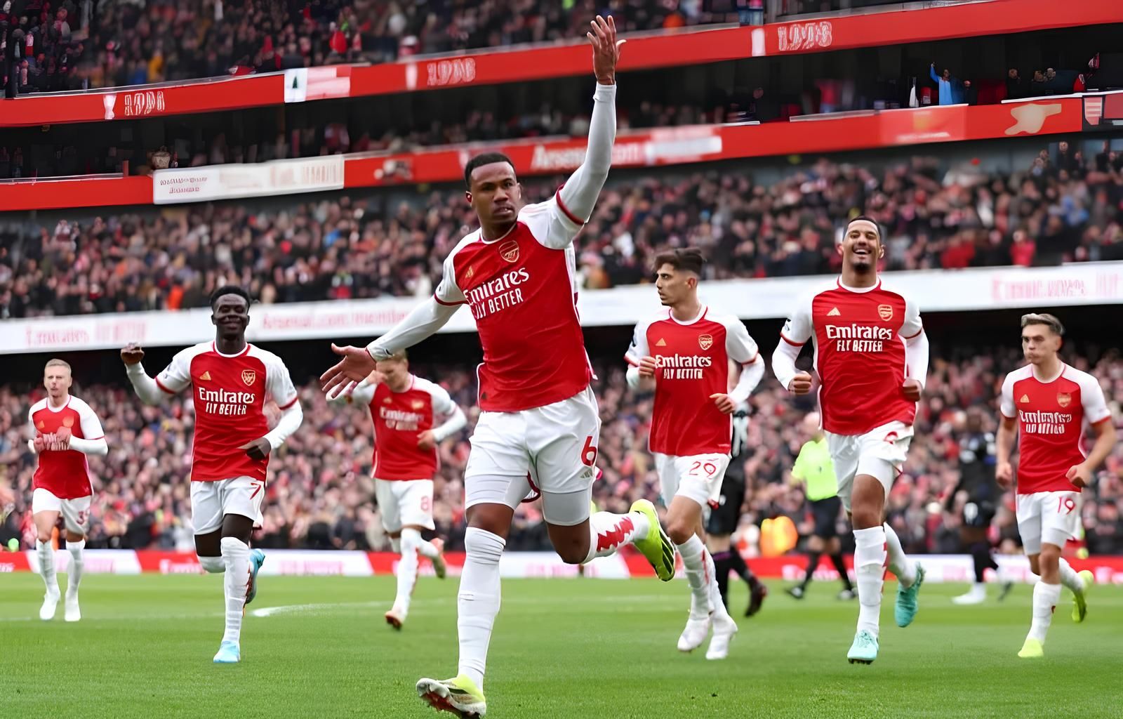 Laga terakhir Arsenal sukses hajar Crystal Palace dengan skor 5-0.