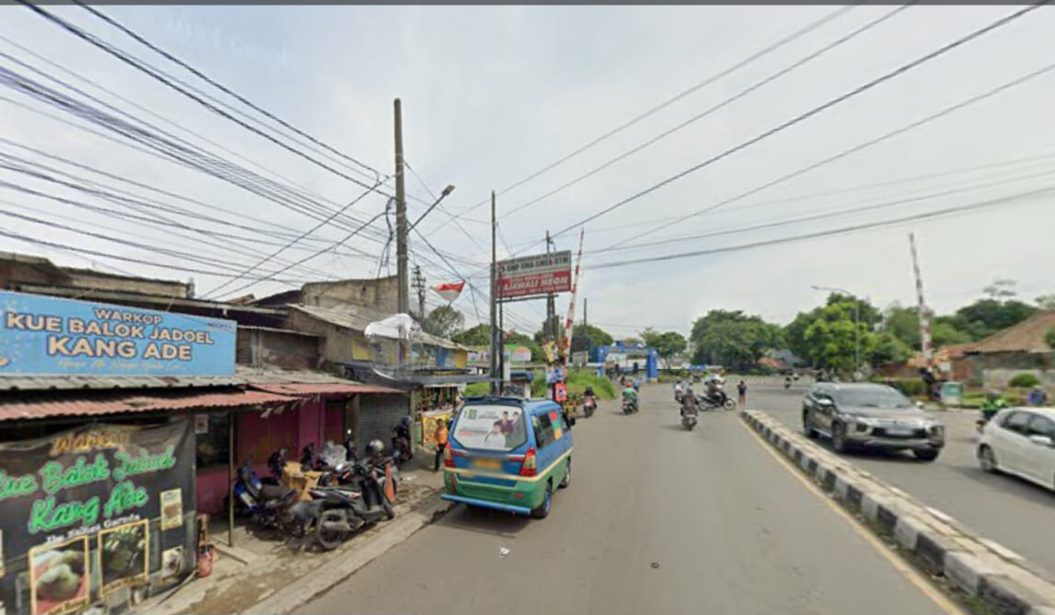 Lokasi Pembangunan Fly Over Nurtanio, Kota Bandung, yang sedang dikerjakan BBPJN DKI Jakarta-Jawa Barat, Kementerian PUPR.