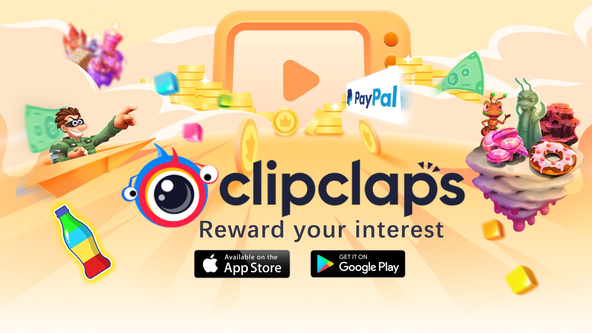 ClipClaps, game penghasil uang DANA di iPhone yang terbukti membayar