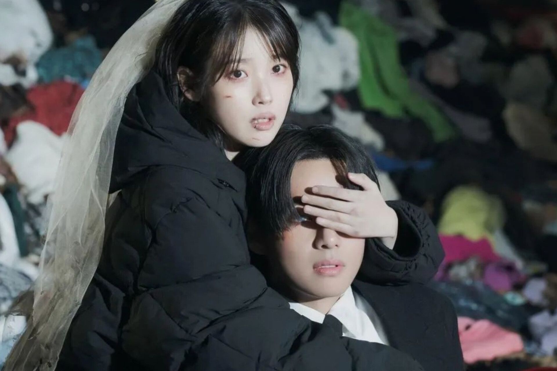 Link Download MP3 Lagu Love Wins All by IU, Sesangegeseo Domangchyeo Run On...