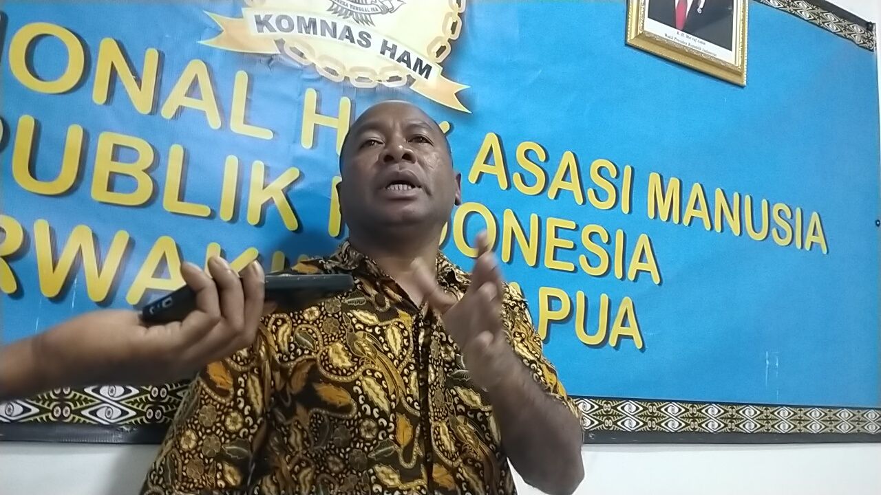 Kepala Kantor Komisi Nasional Hak Asasi Manusia (Komnas HAM) Republik Indonesia Perwakilan Papua, Frits Ramandey