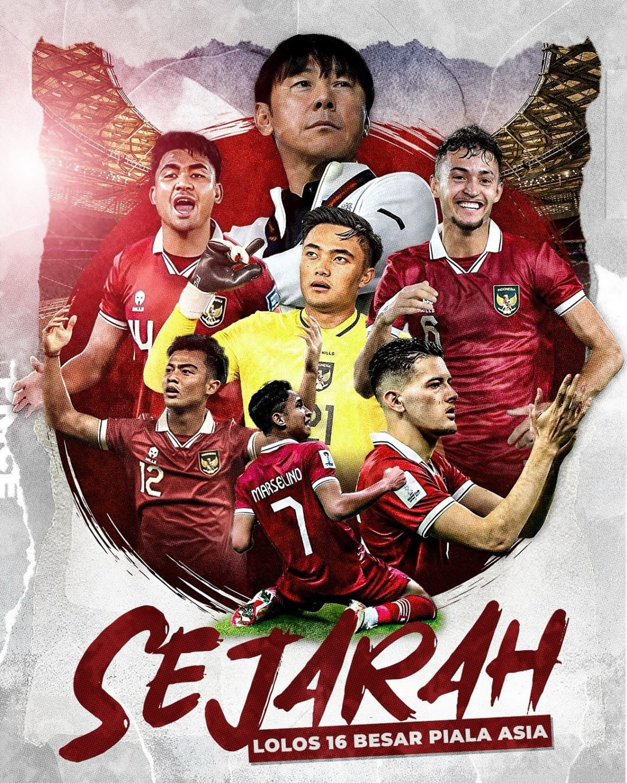 Timnas Indonesia Sejarah Lolos 16 Besar Piala Asia