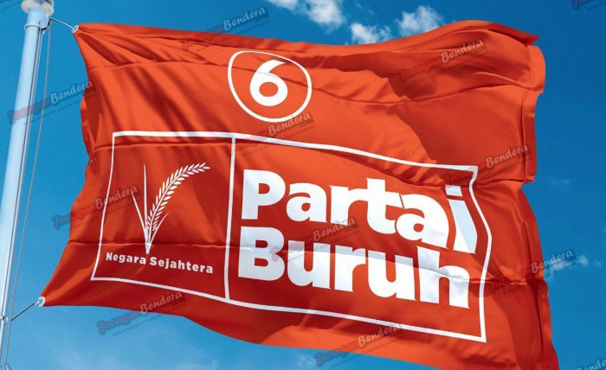 Bendera Partai Buruh 