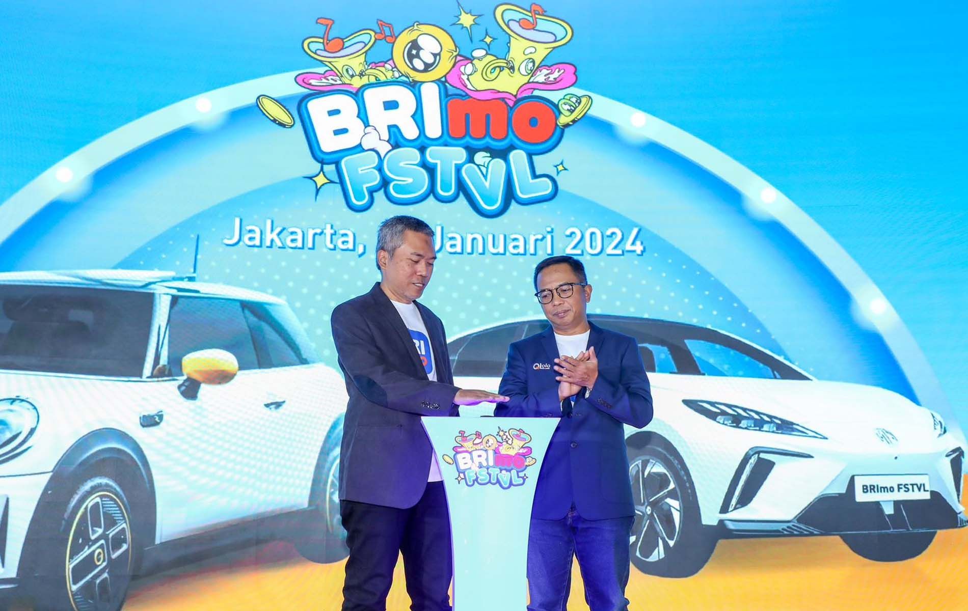 Rangkaian acara pada BRImo FVTVL, Jakarta 25 Januari 2024.