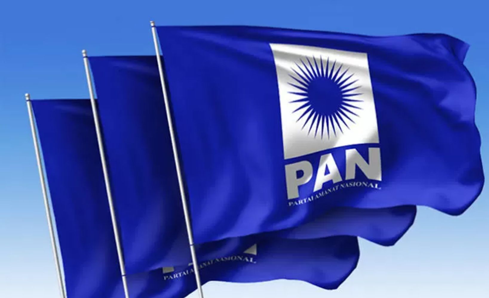 Bendera Partai Amanat Nasional (PAN)