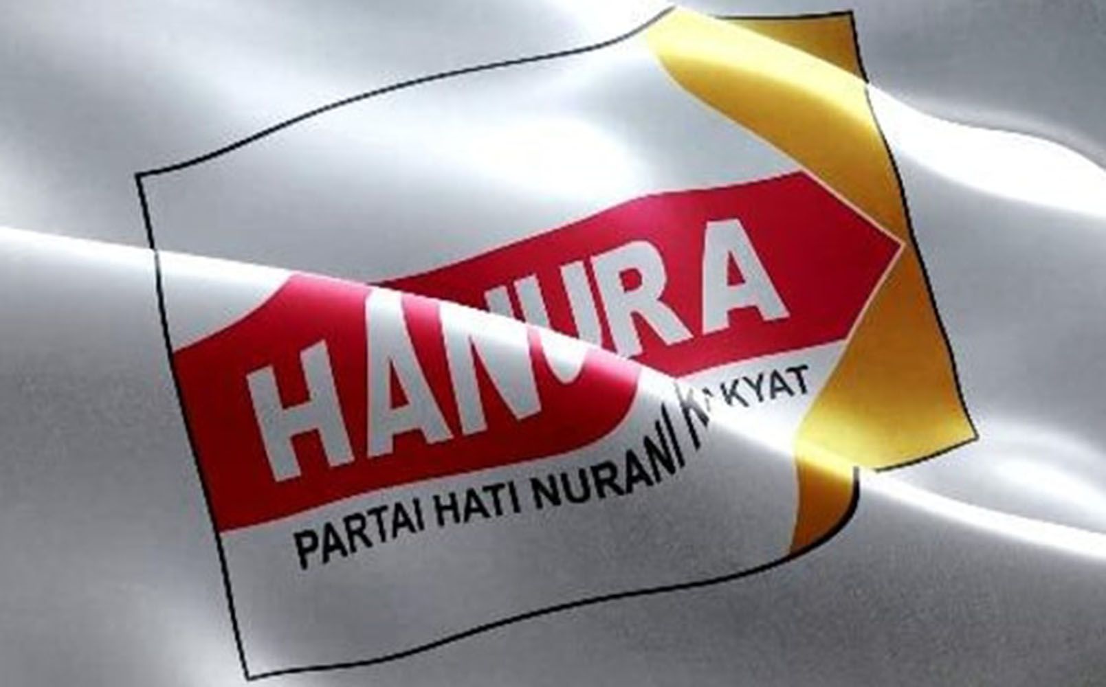 Bendera Partai Hati Nurani Rakyat (Hanura)