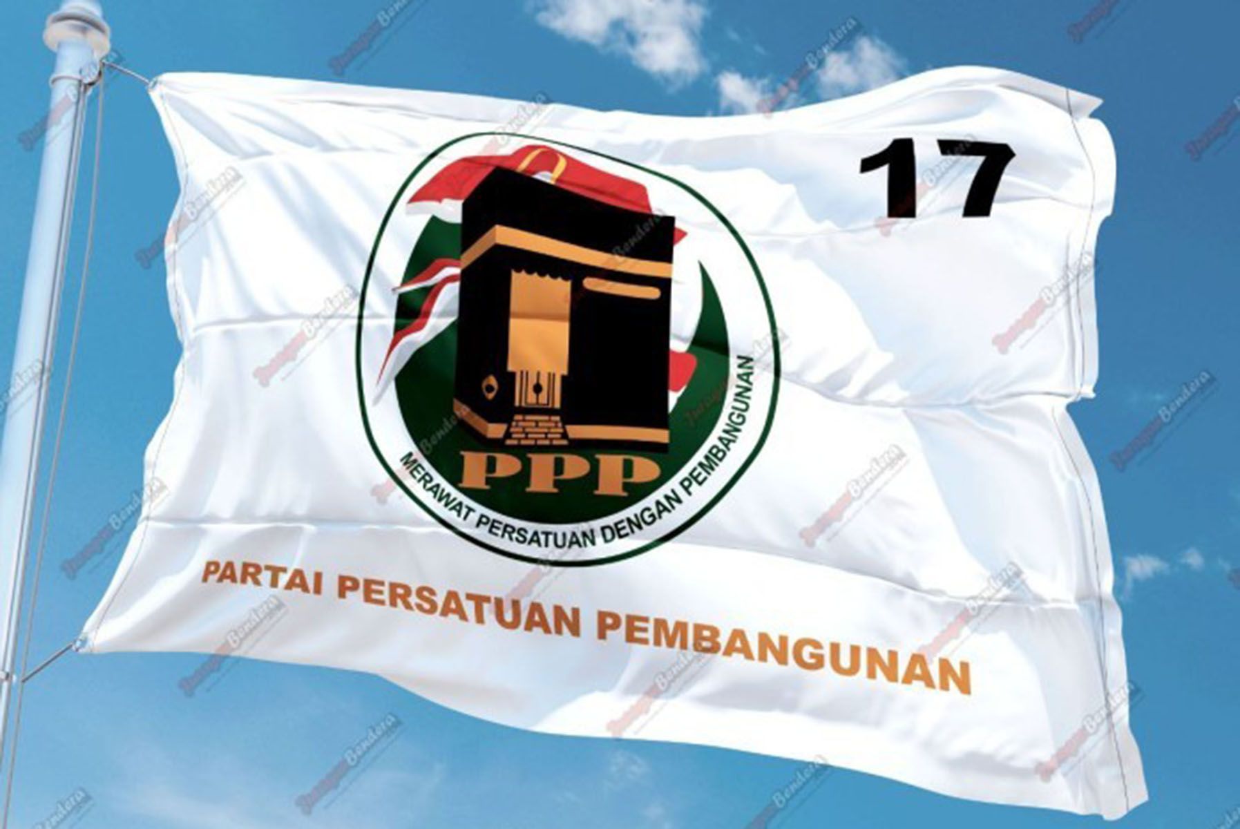 Bendera Partai Persatuan Pembangunan (PPP)
