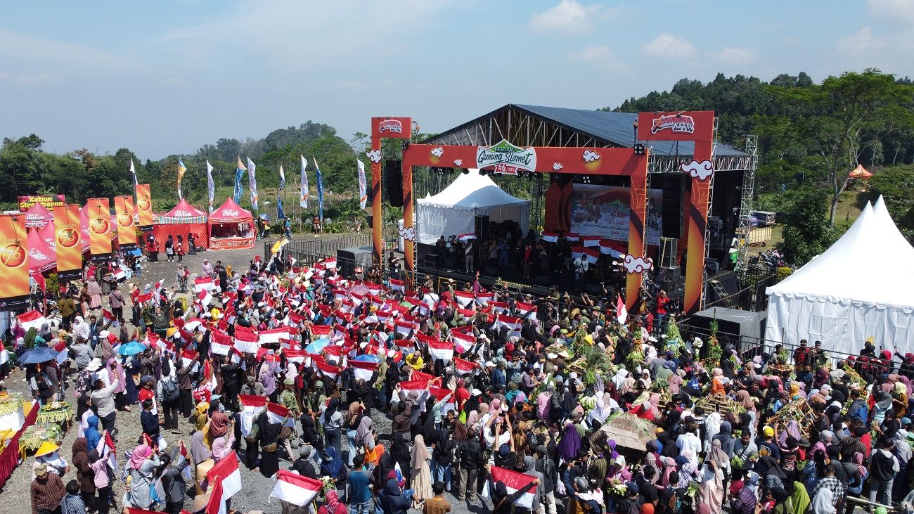 Kharisma Event Nusantara (KEN) 2024 oleh Kementerian Pariwisata dan Ekonomi Kreatif (Kemenparekraf) Republik Indonesia menjadi upaya membangkitkan event daerah./Prokopim Purbalingga