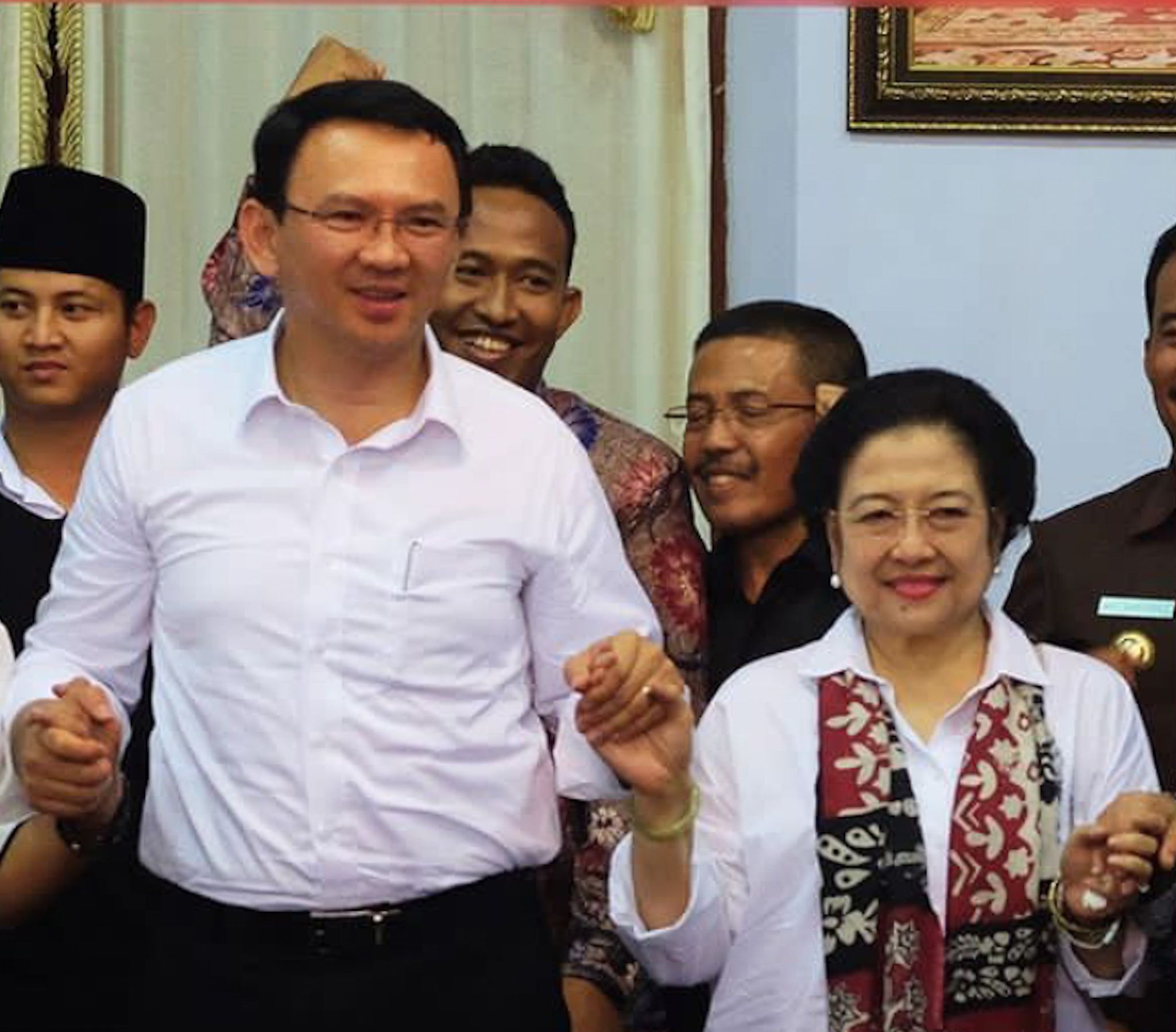 Basuki Tjahaja Purnama (Ahok) bersama Megawati Soekarno Putri (tangkap layar Ig@basukibtp)