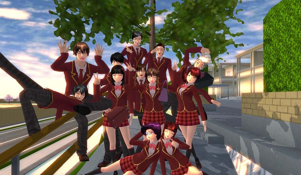 Sakura mod. Sakura School Simulator. Cat Butler Sakura School Simulator.