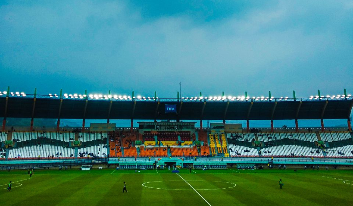 Stadion Si Jalak Harupat, Kabupaten Bandung, Jawa Barat.