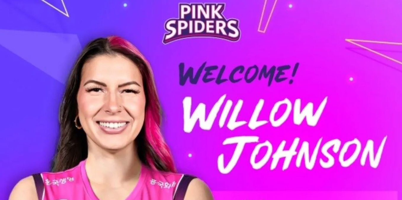 Profil Willow Johnson Opposite Pink Spiders yang Jadi Pesaing Megawati Hangestri di Liga Voli Korea 2024