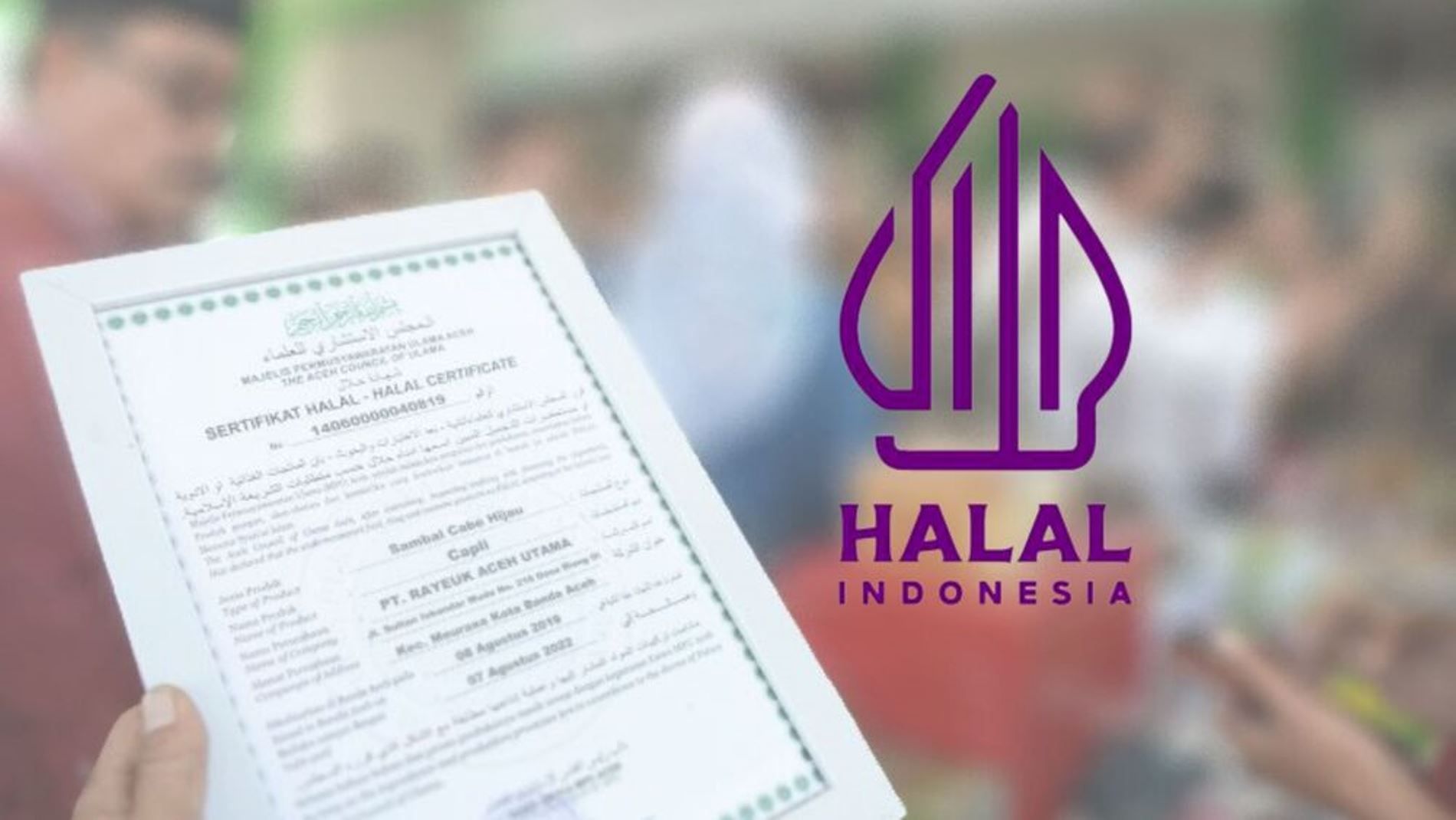 Ilustrasi sertifikat halal