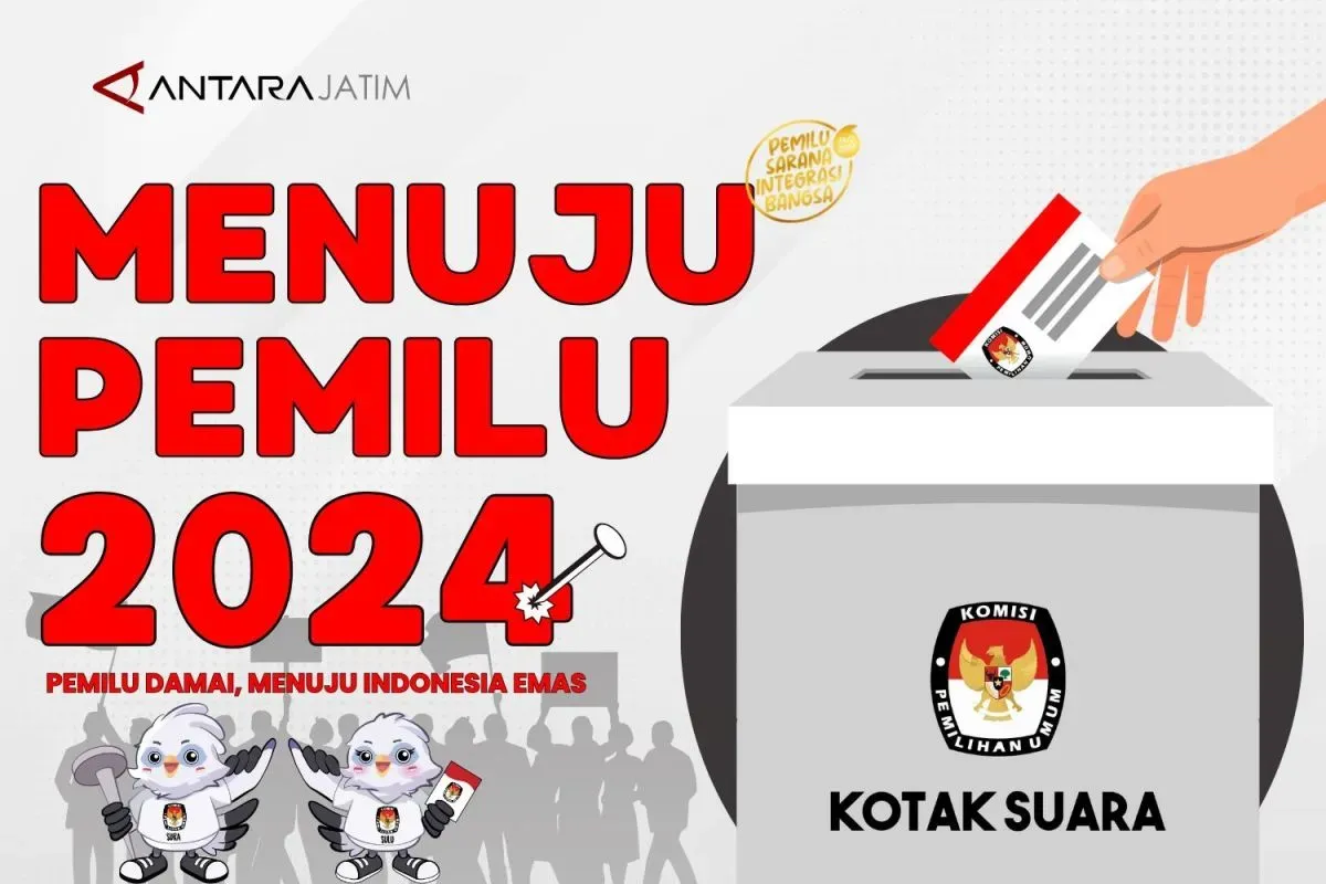 Ilustrasi Pemilu 2024./ANTARA/Fatwa Iham