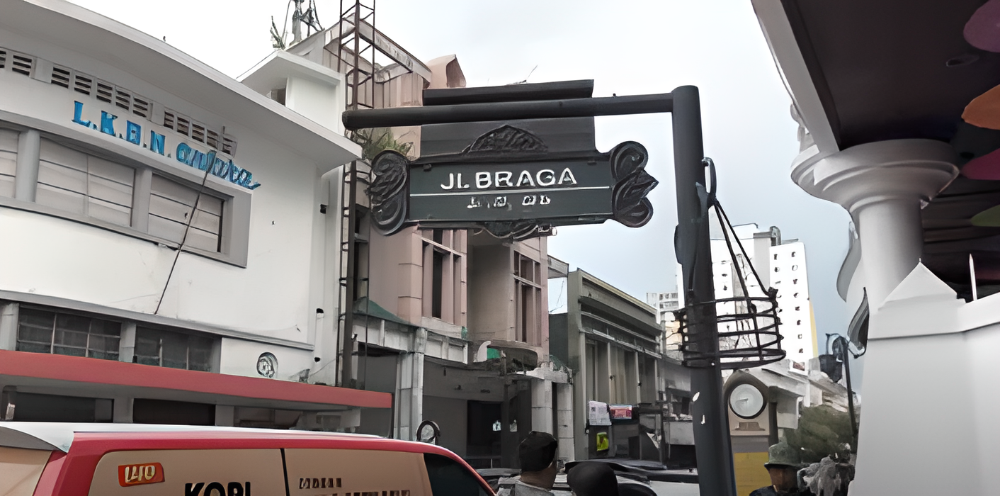 Jalan Braga Bandung ikon legendaris Jawa Barat/ YouTube edwin_santoso// 