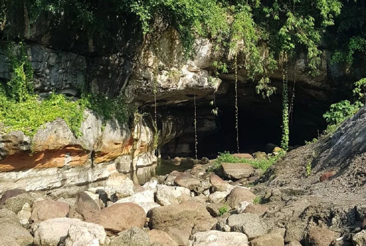 Pesona keindahan gua dan sungan bawah tanah di Sanghyang Tikoro, Kabupaten Bandung Barat. /instagram/@alhilal_rachmat/