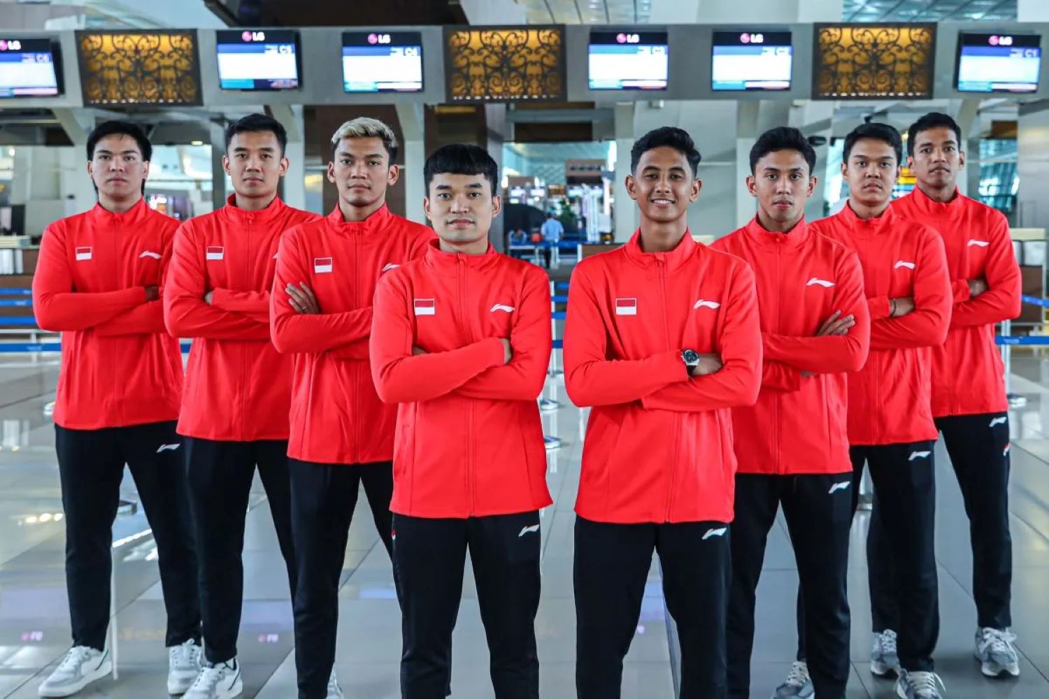 Tim Bulu Tangkis Putra Indonesiadi Kejuaraan Bulu Tangkis Beregu Asia (Badminton Asia Team Championship/BATC) 2024 di Malaysia