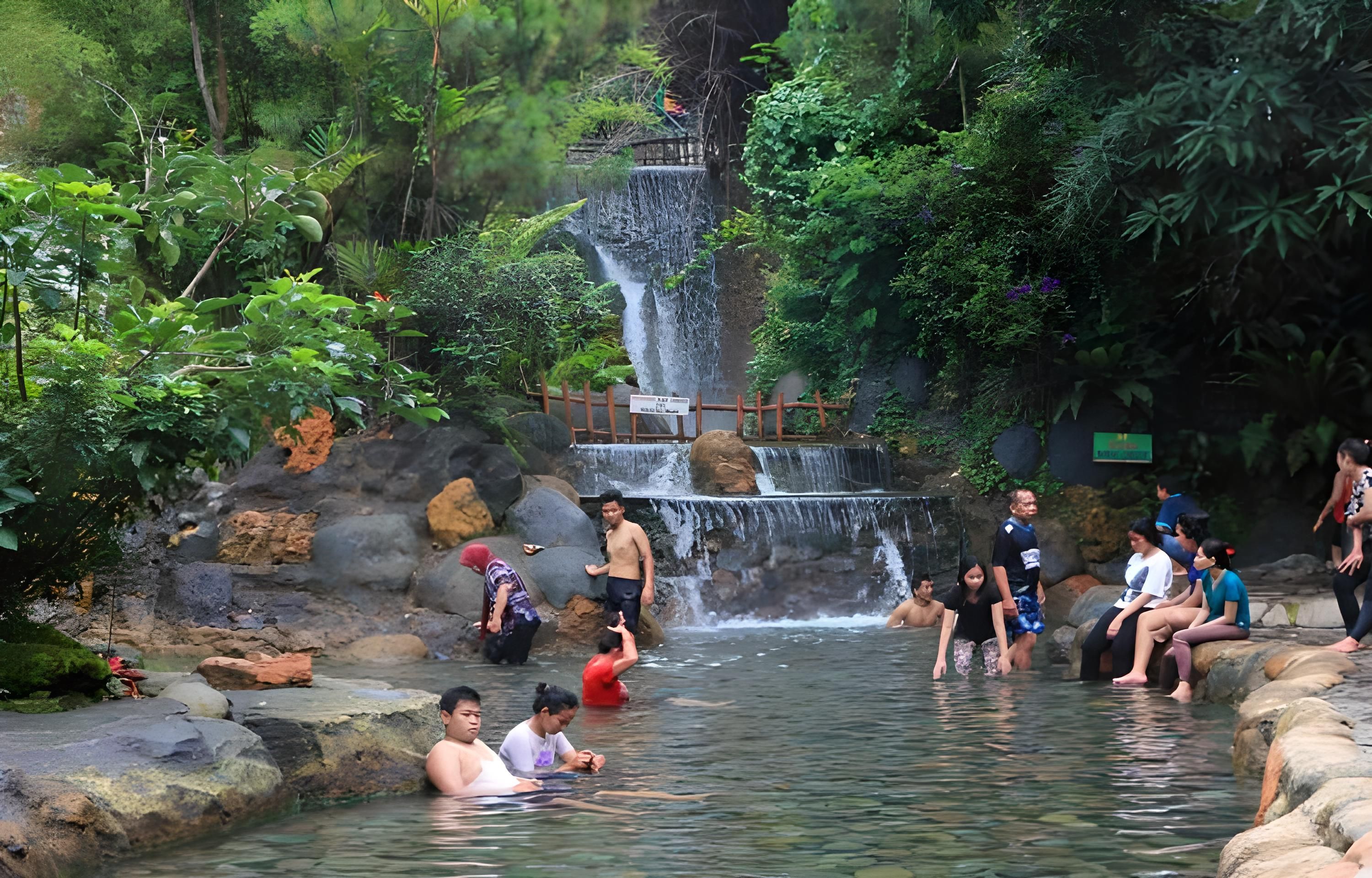 Taman wisata alam Sari Ater Hot spring Subang Jawa Barat/Pemda Kabupaten Subang/