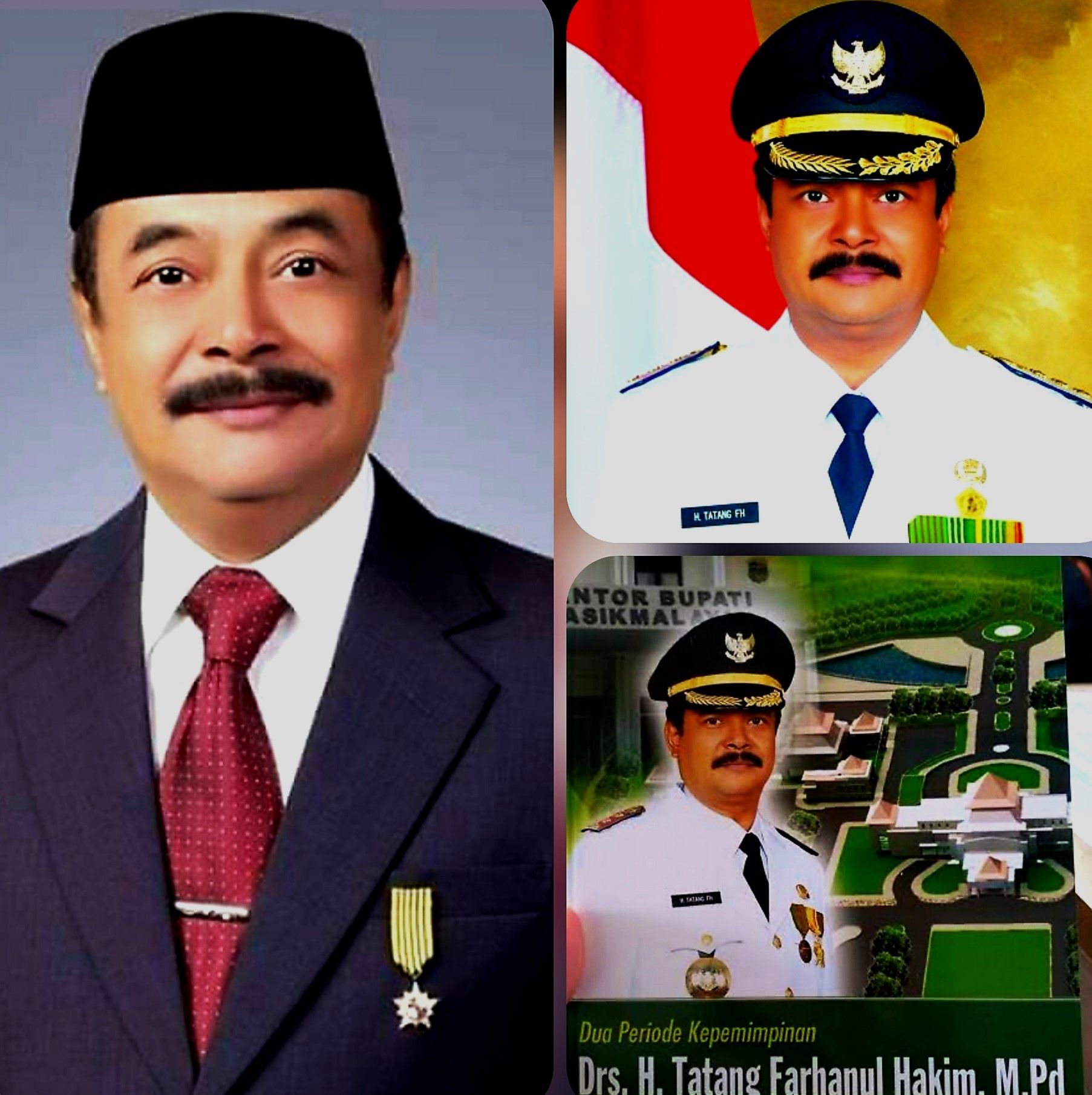 Alm. Drs. H. Tatang Farhanul Hakim M.Pd mantan Bupati Tasikmalaya dua periode.