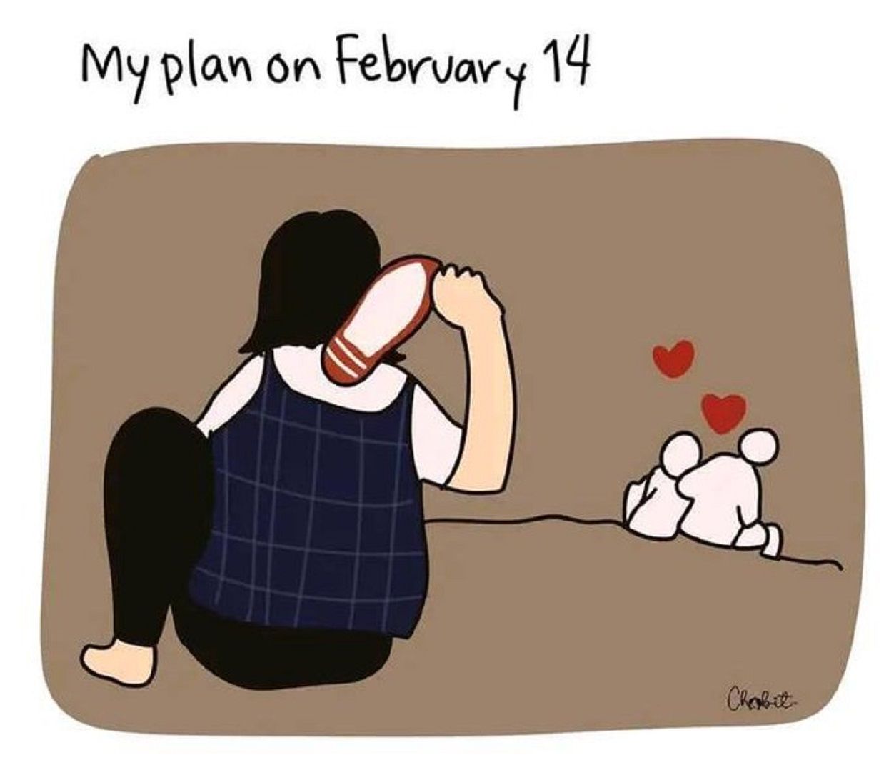 Meme valentine lucu bin ngakak untuk para jomblo dan jomblowati pada tanggal 14 Februari 2024