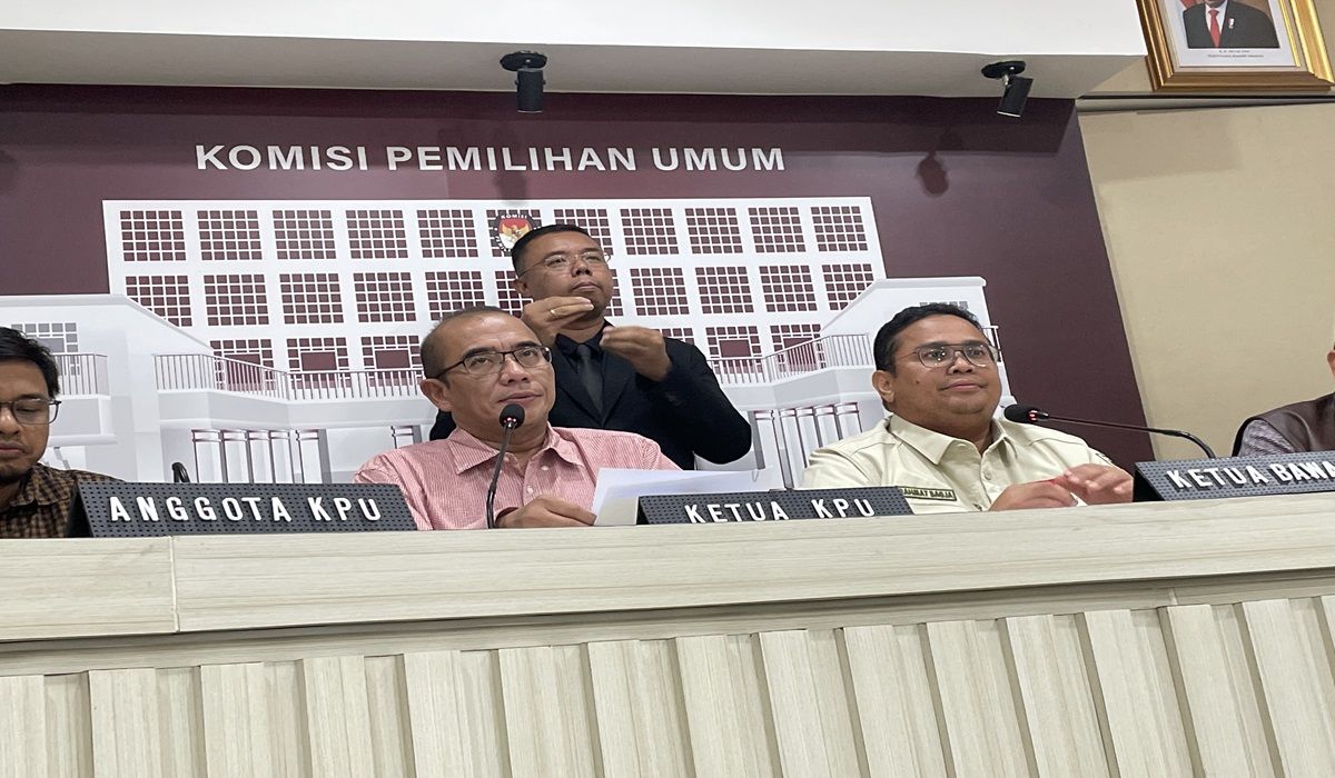 Ketua Komisi Pemilihan Umum (KPU) RI Hasyim Asy’ari. 