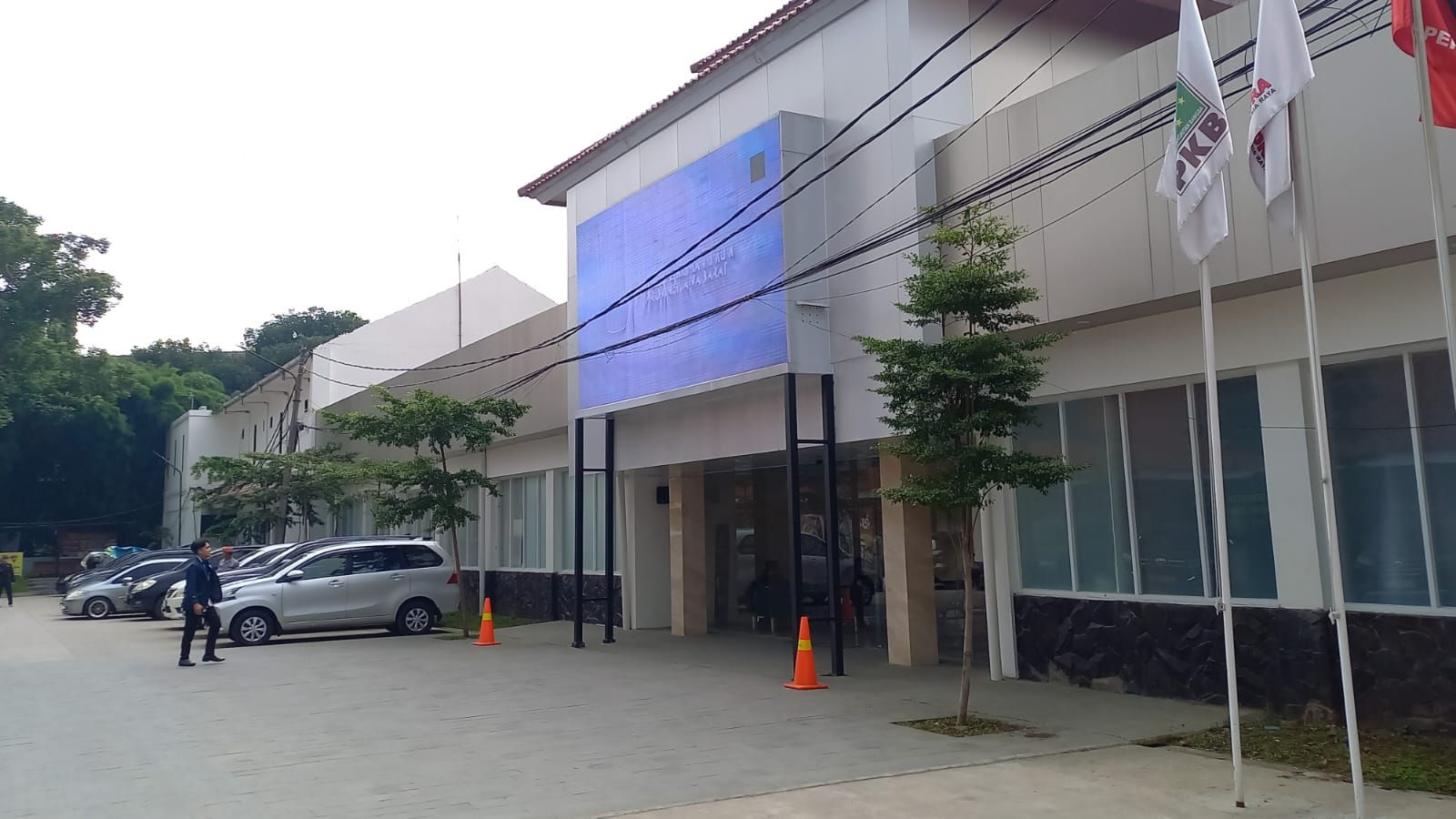Kantor KPU Jabar di Jalan Garut, Kota Bandung.