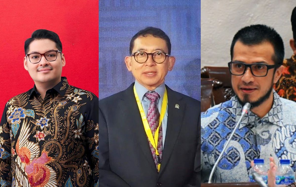 Ravindra Airlangga, Fadli Zon, dan Primus Yustisio, tiga besar Caleg DPR RI di Dapil V Kabupaten Bogor Jawa Barat
