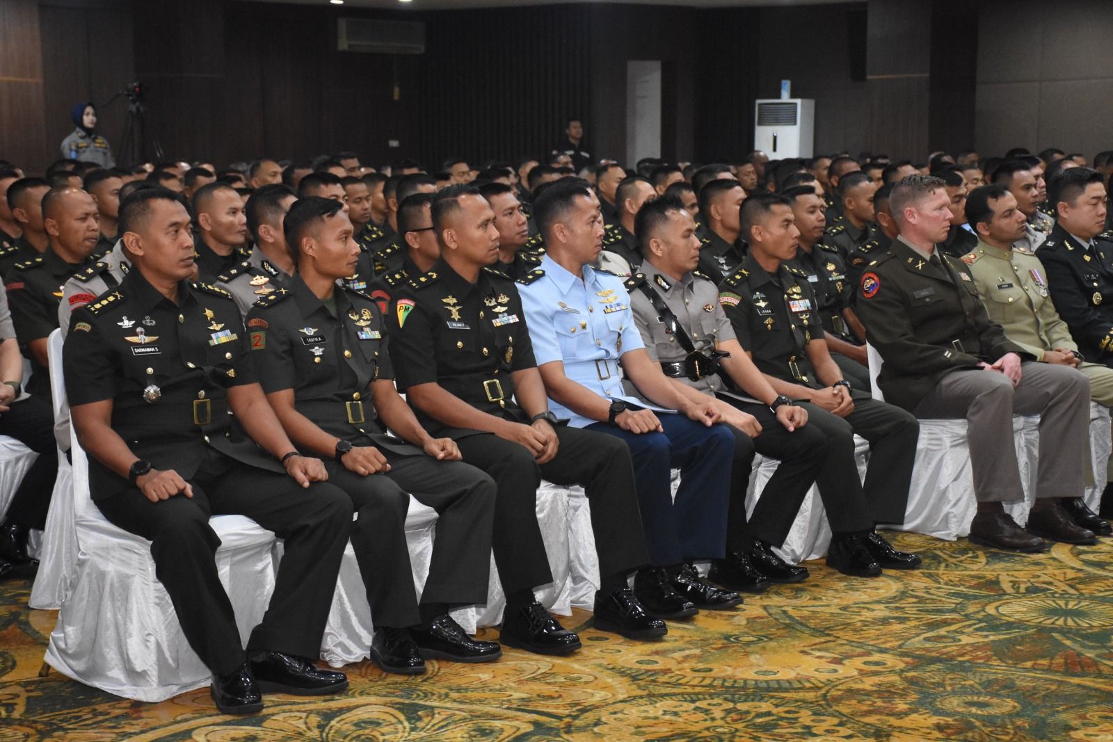 264 Perwira Siswa hadir mengikuti upacara pembukaan Pendidikan Reguler Seskoad LXIV 2024
