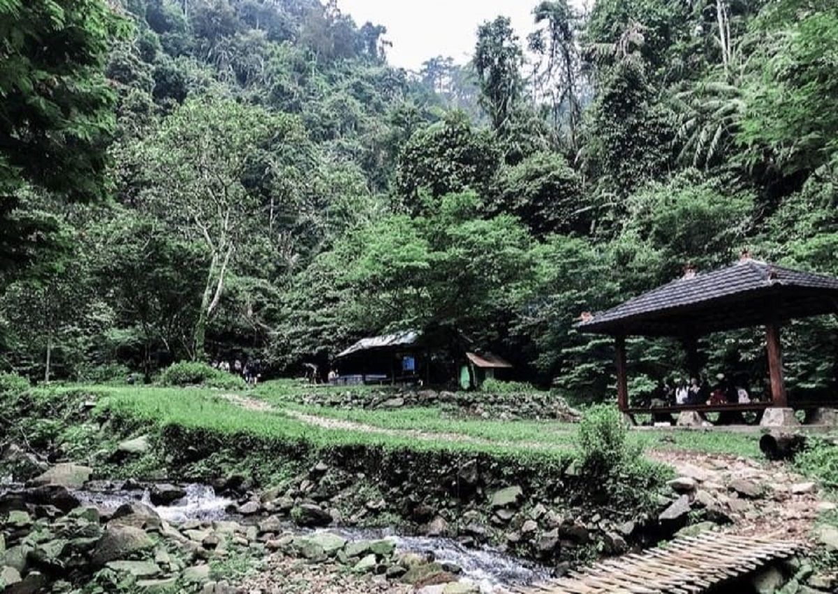 Pemandangan dari Lembah Cilengkrang.*/Instagram/@pesonalembahcilengkrang