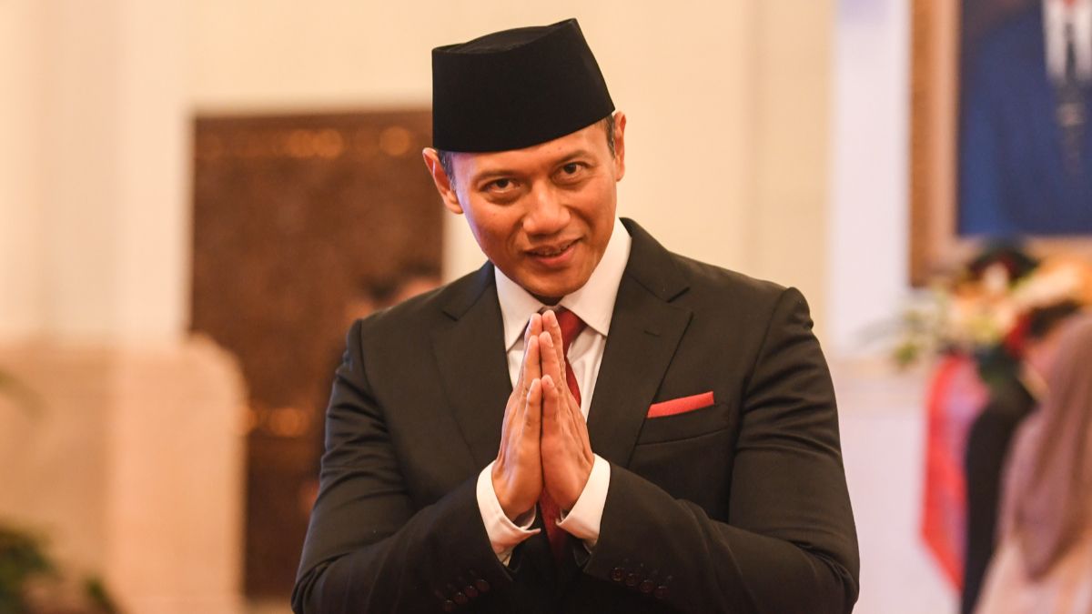 Menteri ATR/BPN, Agus Harimurti Yudhoyono (AHY).