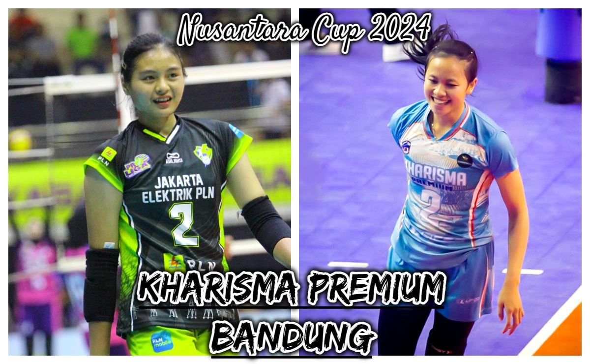 Rani Setiawati dan Salsabila Dara 'Bilbeng' masuk skuad voli putri Karisma Premium di Nusantara Cup 2024.