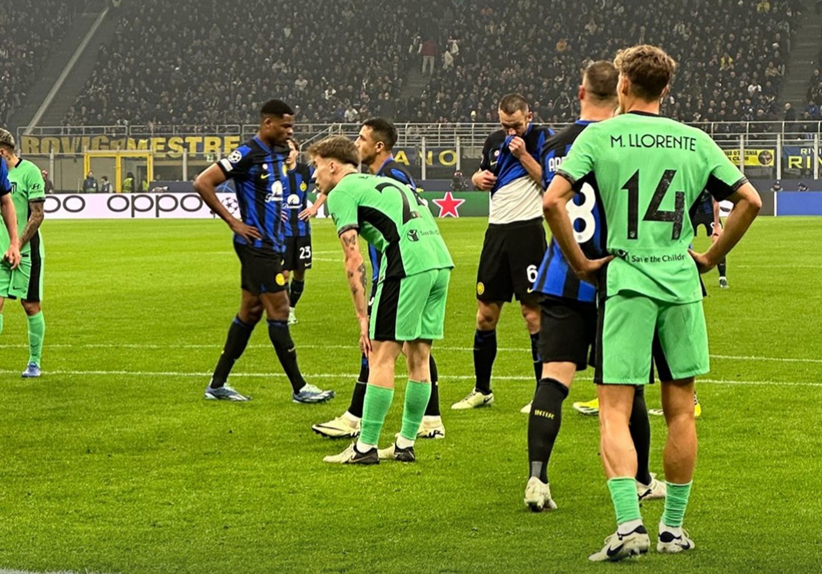 Atletico Madrid takluk 0-1 dari Inter Milan pada leg pertama.