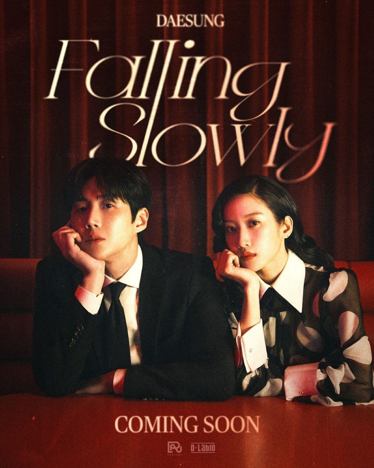 Poster Musik Terbaru Daesung BIGBANG berjudul 'Falling Slowly'
