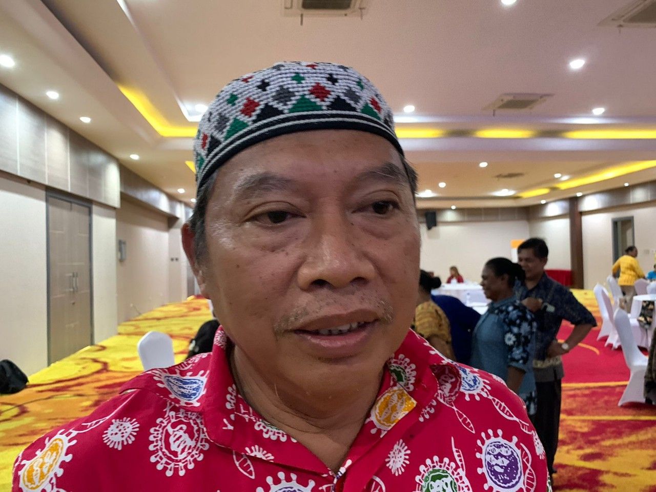 Kepala Bidang Pencegahan dan Penanggulangan Penyakit Dinas Kesehatan Kabupaten Jayapura, Pungut Sunarto, SKM, MM.