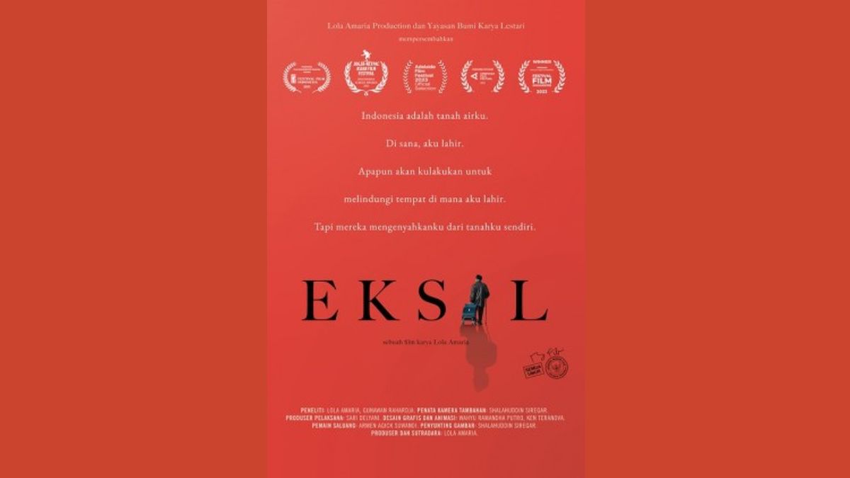 Poster film Eksil.