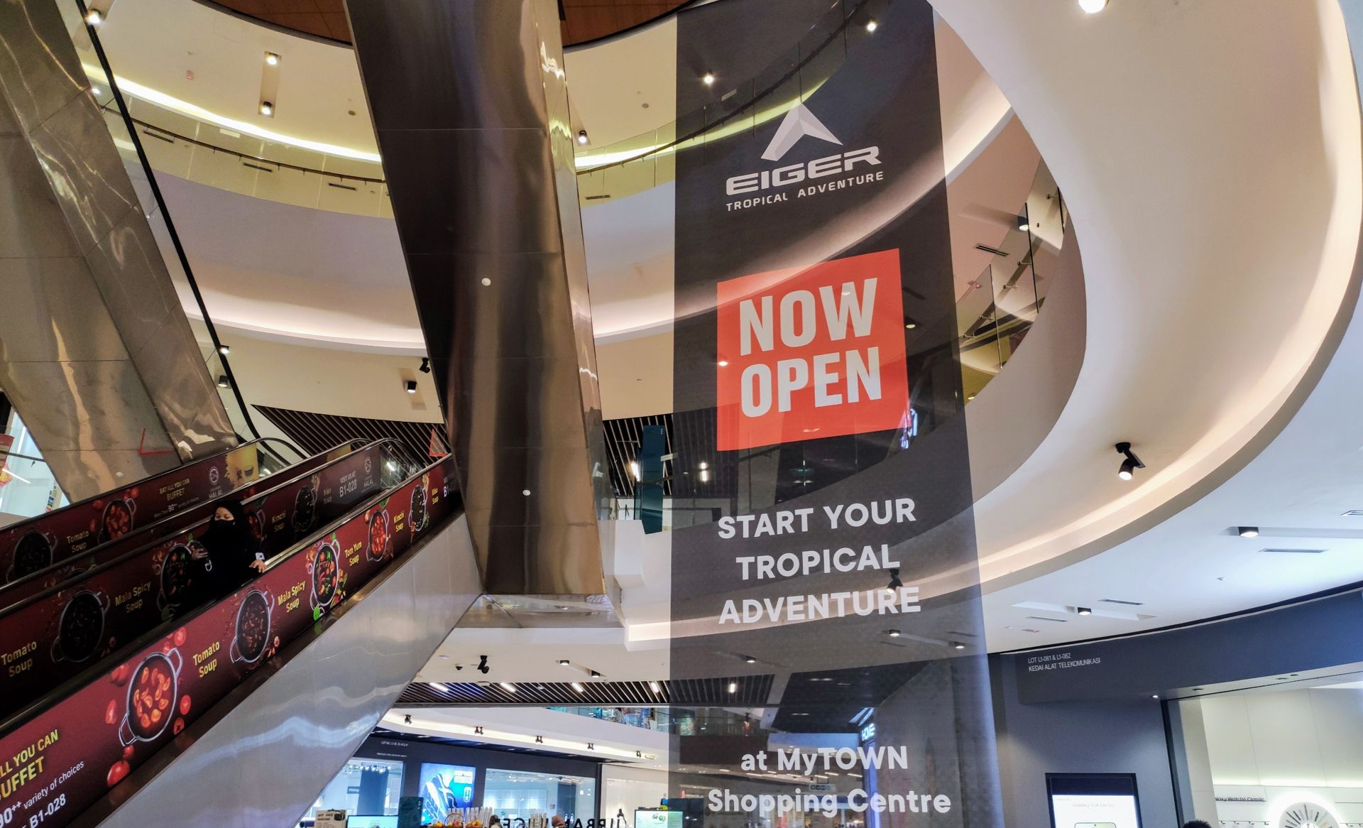 EIGER berencana membuka lebih dari satu toko di Malaysia